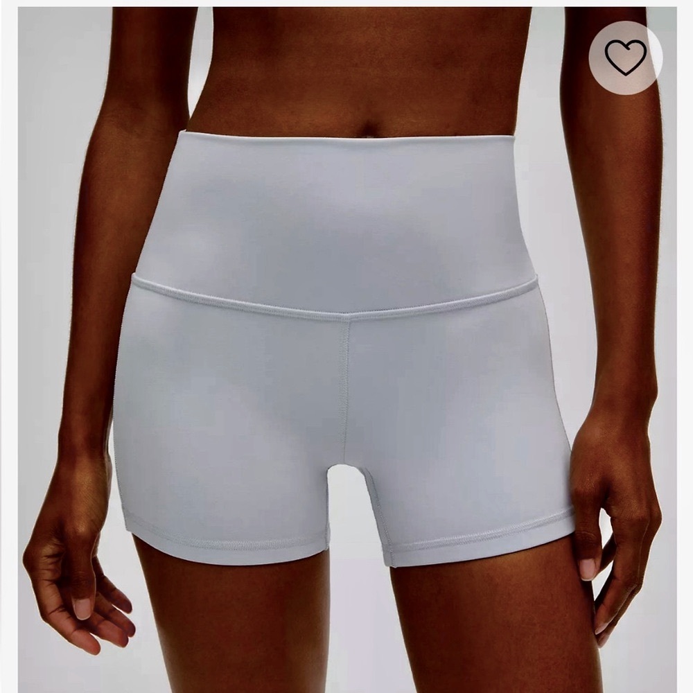 Esprit Gray Bike Shorts High-Waist Shorts NWT